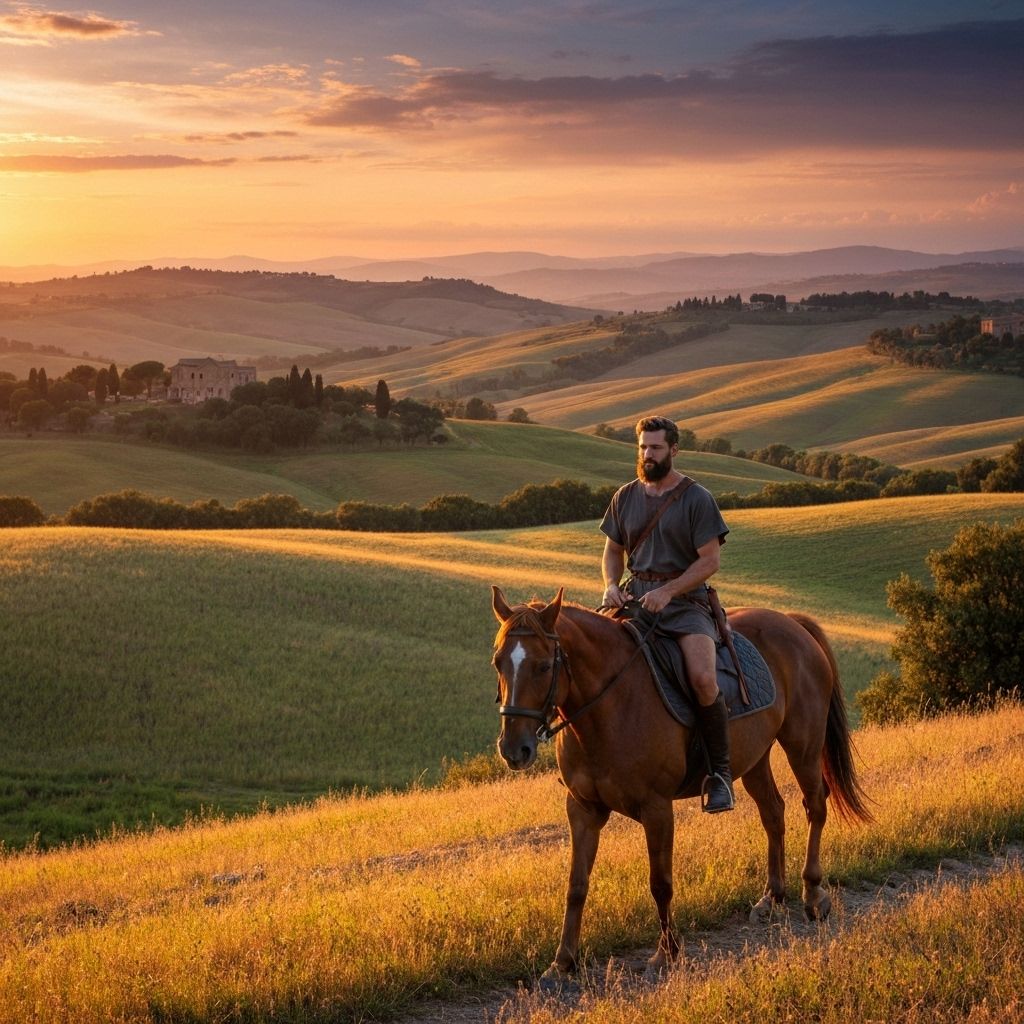 Passeggiata a Cavallo in Campagna