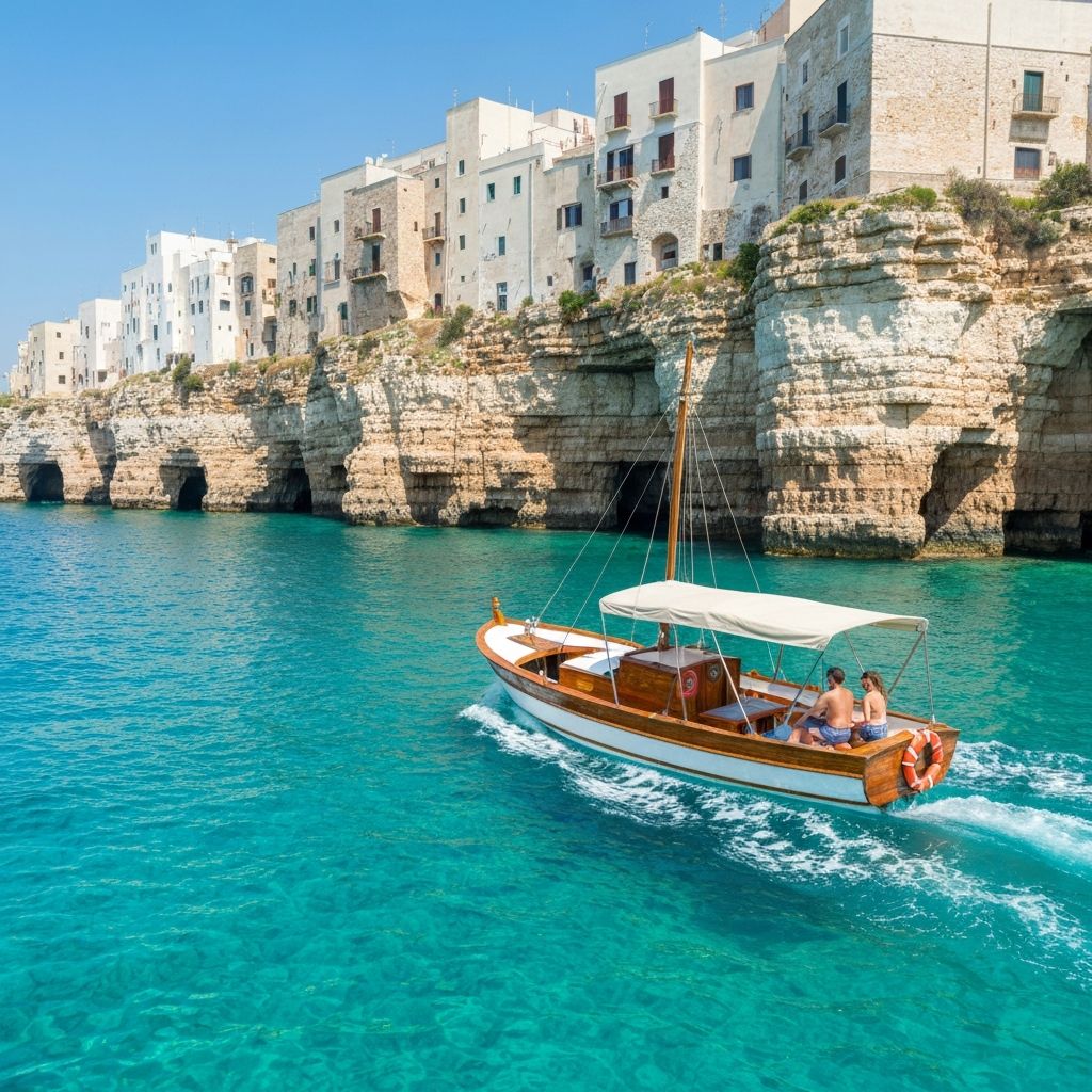 Tour in Barca a Polignano